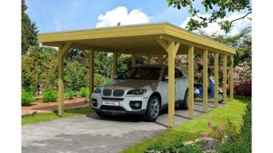 Skan Holz Carport Friesland 397 x 860 cm