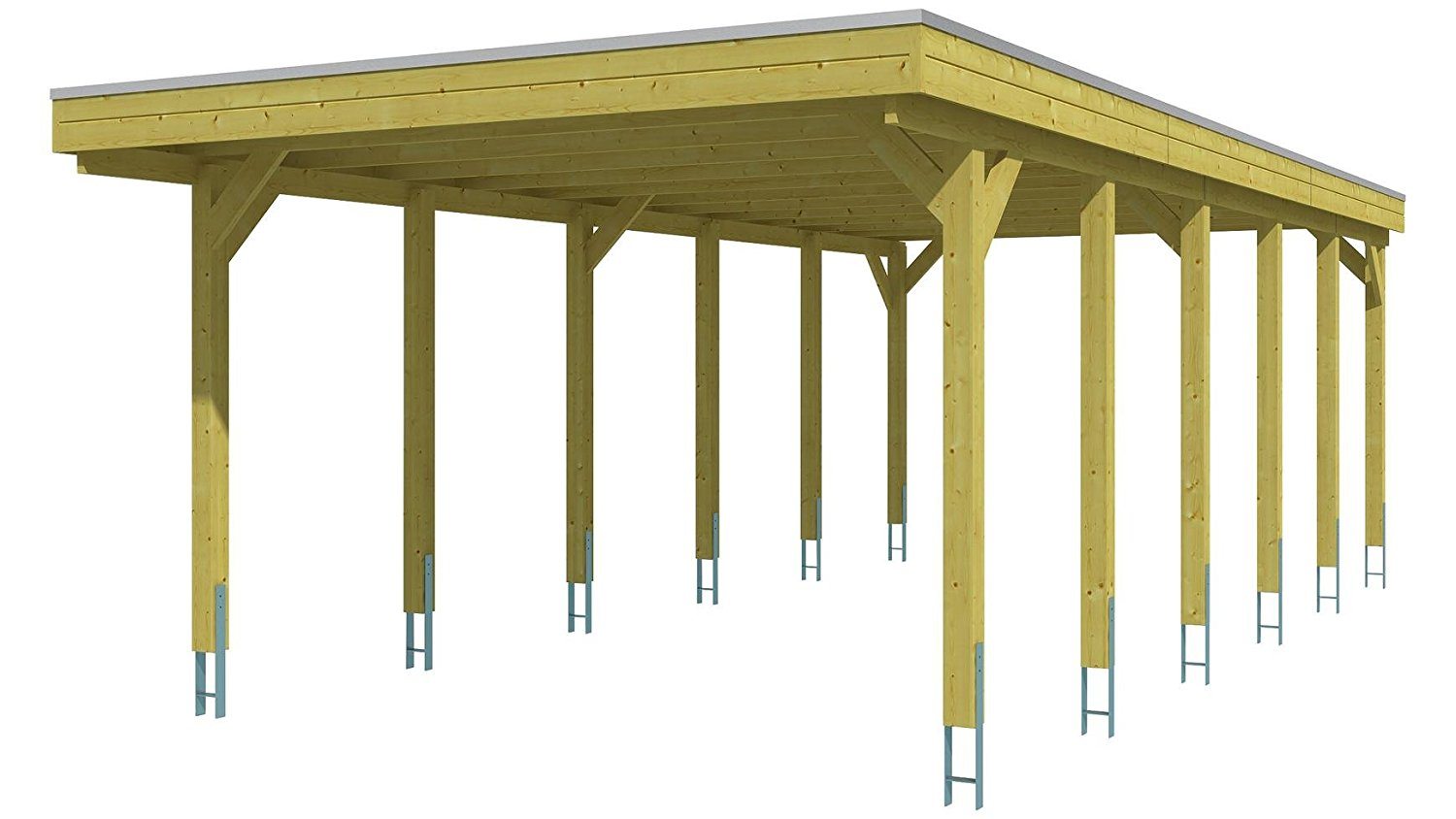 Der Obi Carport - Skan Holz Carport FrieslanD 397 X 860 Cm Test