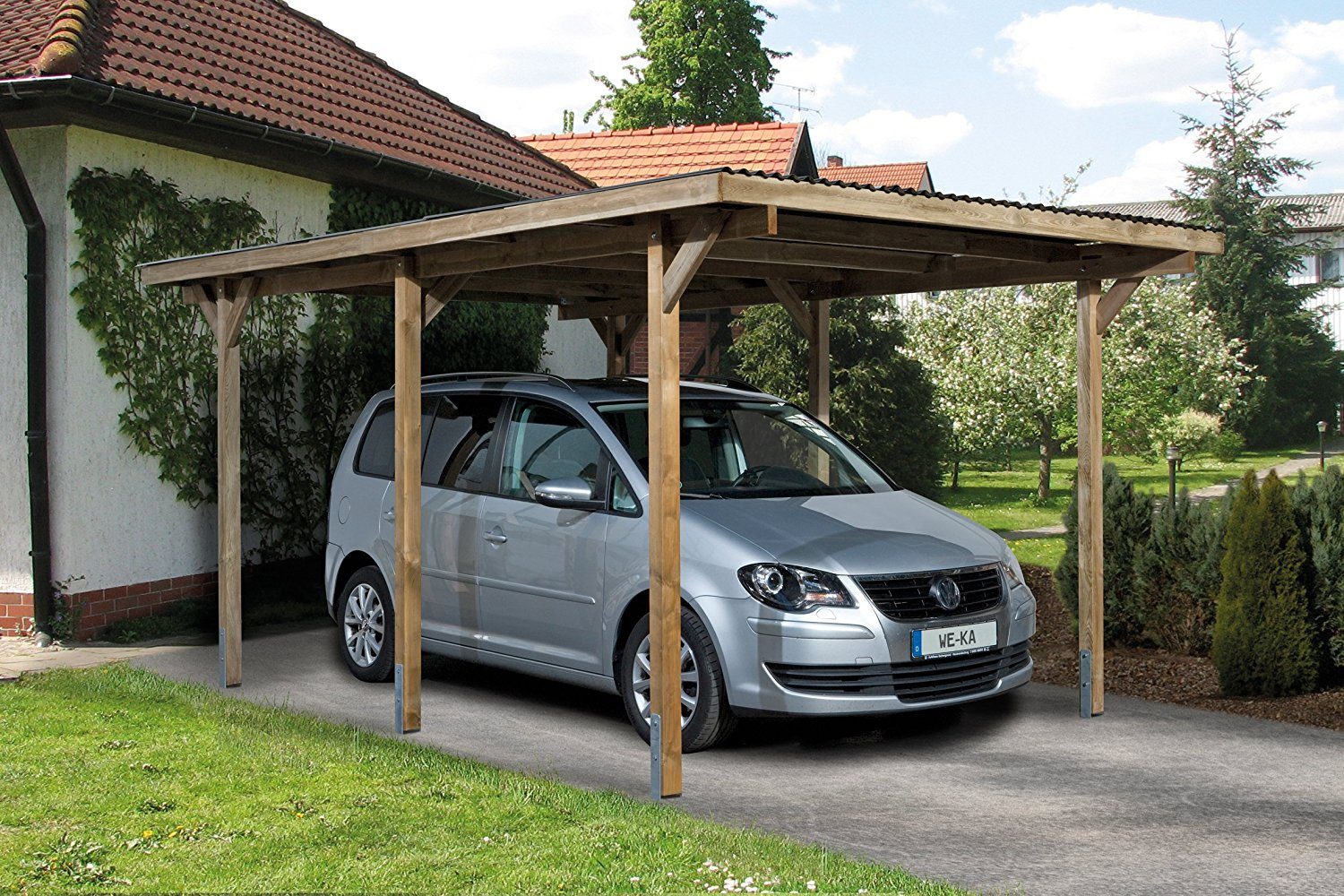 weka Einzelcarport 606 Gr.1