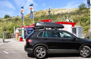 Ganz neu Dachbox Hapro Rider 4.4 anthrazit - 370 L Autobox Gepäckbox im Test