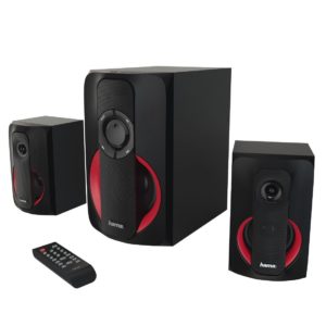 Hama 2.1 Soundsystem mit Fernbedienung