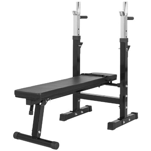GORILLA SPORTS mit Ablage im Hantelbank Test