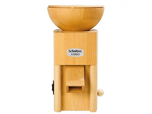 Schnitzer Getreidemühle VARIO mit Holztrichter im Test