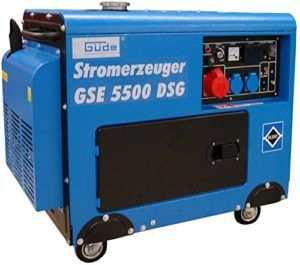 Stromerzeuger GSE 5500 DSG Silent Test