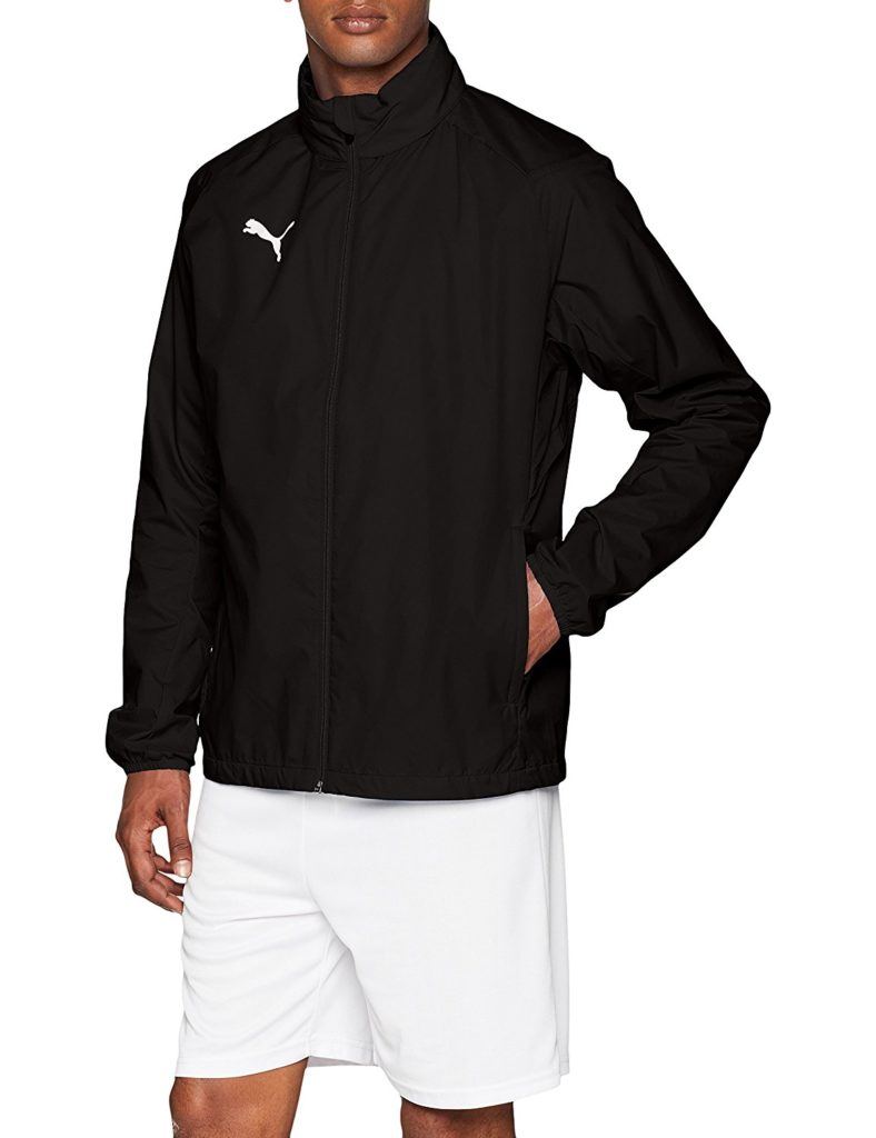 Schwarze Liga Core Regenjacke von Puma im Test