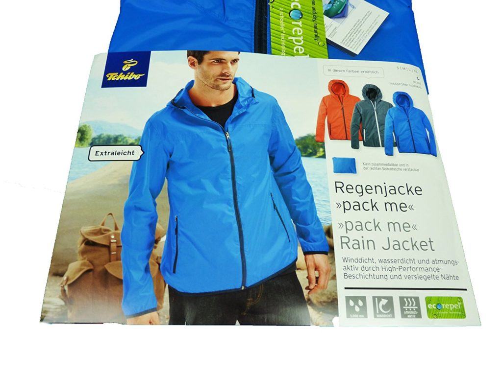 TCM Tchibo pack me Regenjacke im Test