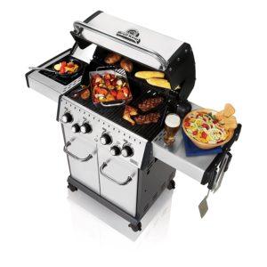 Nahrung auf dem Broil King Baron S490 Gasgrill im Test