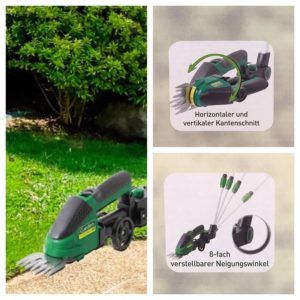 Bei Aldi die Garden Feelings IGBS 7225 Akku Heckenschere im Test