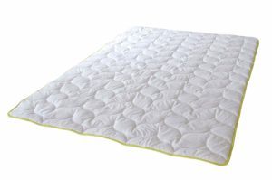 Ansicht der Greenfirst Steppdecke im Test