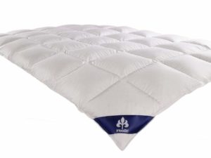 Label von Irisette Daunendecke in weiss im Test