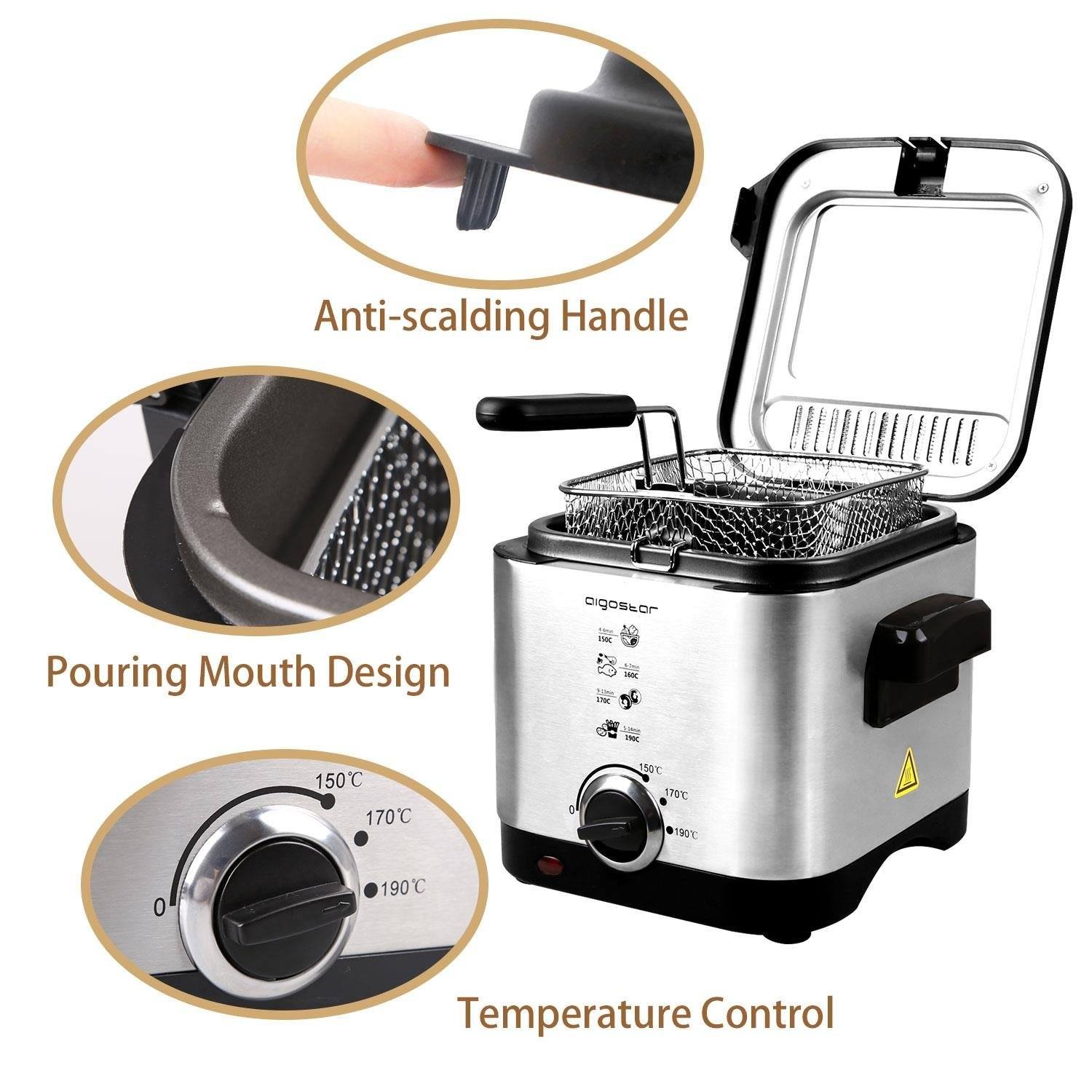 Mini-Fritteuse Test + Vergleich 2025 ᐅ TÜV-zertifiziert