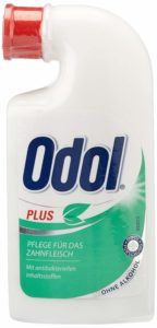Ansicht von Odol-med 3 Mundwasser Plus im Test