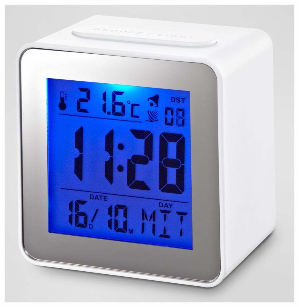 Der Tchibo TCM LCD-Funkwecker im Test