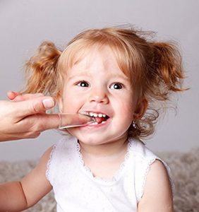 Zahnbürsten Zahnpflege, Tinabless Baby Kindermundpflege Weiche Fingerzahnbürste inkl. Aufbewahrungsbox für Zähneputzen und Zahnfleischmassage