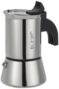 Bialetti 1708 Espressor Kocher Espressomaschine mit Siebträger für den Herd