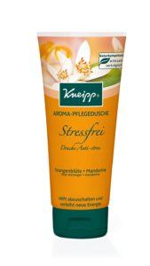Vorderansicht von Kneipp Aroma-Pflegedusche Stressfrei im Duschgel Test