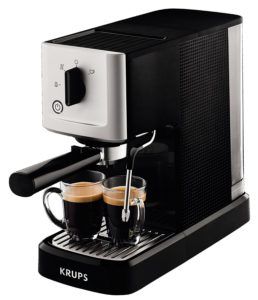 Schwarze Krups XP3440 Espressomaschine mit Siebträger Test