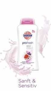 Das Sagrotan Profresh Duschgel Sanft & Sensitiv im Test