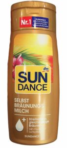 Sundance Selbstbräunungs Milch (200ml Flasche)