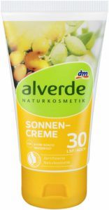 alverde NATURKOSMETIK Sonnencreme LSF 30, 75 ml, vegan