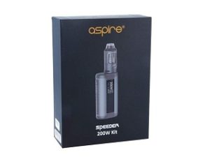 Verpackung von Aspire Speeder E-Zigarette im Test