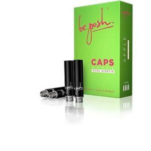 Set E Zigarette be posh Caps Aromakapseln Apfelgeschmack im Test