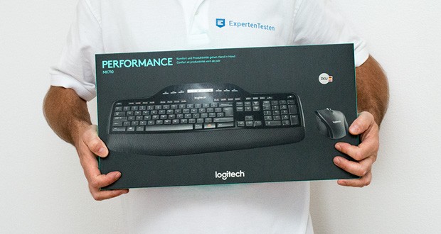Logitech Wireless Keyboard + Mouse MK710 von FortKnox im Test