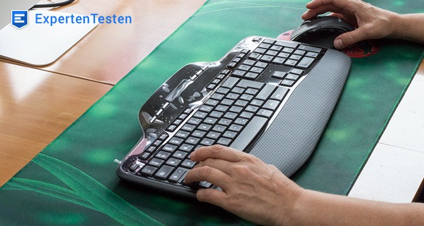 Logitech Wireless Keyboard + Mouse MK710 von FortKnox - mit Logitech Incurve keys