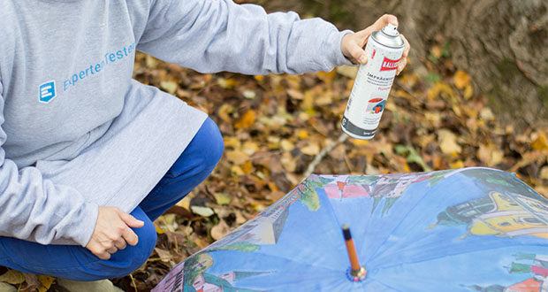 BALLISTOL Pluvonin Imprägnierspray im Test - pflegt und imprägniert alle Textilien und Wildleder auch wenn sie widrigster Witterung ausgesetzt sind