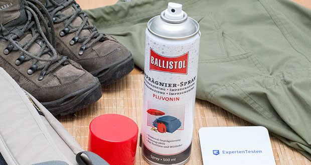 BALLISTOL Pluvonin Imprägnierspray im Test - ist ideal für Jäger, Angler und alle die beruflich oder sportlich Wind und Wetter ausgesetzt sind