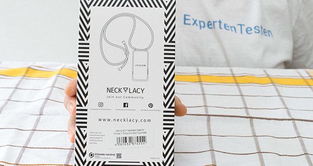 NECKLACY Domino Swirl Handycase für iPhone 7/8 im Test - Hergestellt in der EU