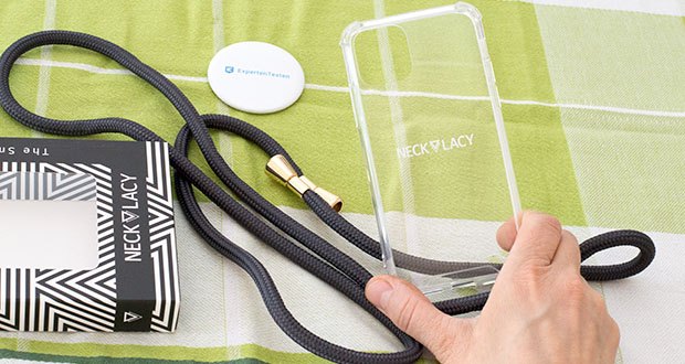 NECKLACY Handyhülle Stormy Grey für iPhone 11 Pro im Test - besonders stabil und schmutzresistent