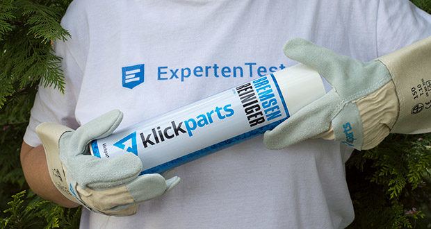 Klickparts Bremsenreiniger 500ml im Test - nur im Freien oder in gut belüfteten Räumen verwenden
