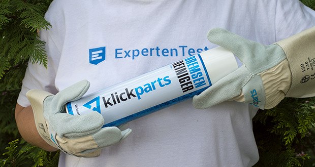 Klickparts Bremsenreiniger 500ml im Test - nur im Freien oder in gut belüfteten Räumen verwenden