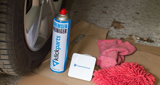 Klickparts Bremsenreiniger 500ml im Test - ideal einsetzbar für die Montage und zur Endbehandlung von Werkstücken, insbesondere auch vor der Lackierung