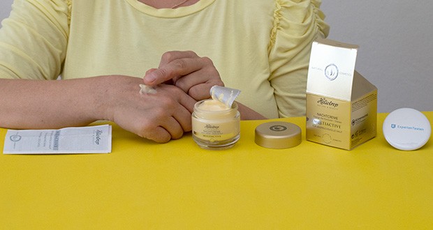 HELIOTROP Naturkosmetik Multiactive Nachtcreme im Test - versorgt die Haut mit Feuchtigkeit, intensiver Wirkstoffkomplex, verbessert den Feuchtigkeitsstatus der Haut, stimuliert die Collagensynthese