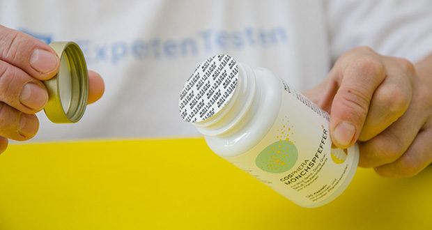 Cosphera Mönchspfeffer Kapseln im Test - pflanzlich, GVO-frei, glutenfrei, biozertifiziert, vegan, laktosefrei