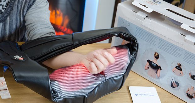 Invitalis Vitalymed Flexi Massagegerät im Test - Massagegerät für Nacken, Schultern, Rücken, Füße und Beine
