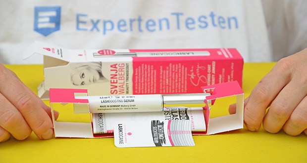 Svenja Walberg LASHCOCA!NE Wimpernserum im Test - Made in Germany