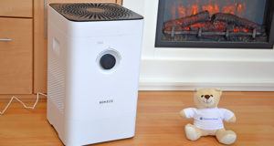 BONECO Hybrid Luftbefeuchter & Luftreiniger H300 im Test - reinigt der innovative, integrierte Filter die Raumluft und lindert die Beschwerden von Allergikern