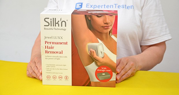 Silk'n Jewel Luxx IPL Haarentfernung im Test - innovative HPL-Technologie