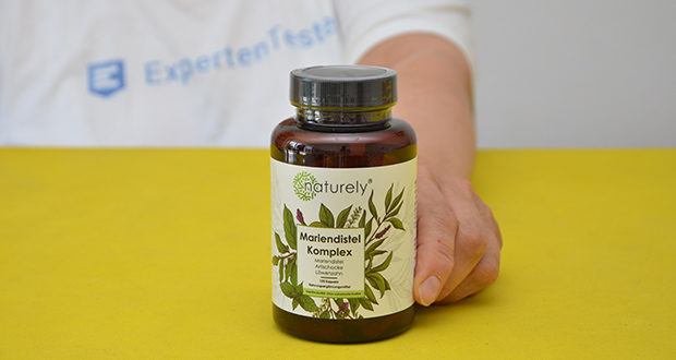 Naturely Mariendistel Komplex im Test - entspricht 200mg Silymarin, den Wirkstoff der Mariendistel