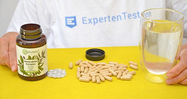 Naturely Mariendistel Komplex im Test - enthält 250mg Mariendistelextrakt
