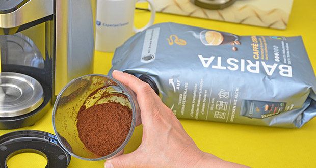 Tchibo BARISTA Caffè Crema Ganze Bohne 1 kg im Test - aromatisch, harmonische Kaffeespezialität mit weichem Körper, feiner Crema und dezenten Anklängen von roten Beeren