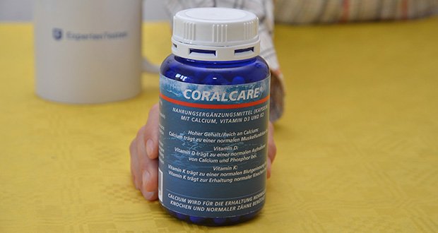 Coralcare Coral Calcium mit Vitamin D3 und K2 im Test - hoher Gehalt an Calcium mit Vitamin D3 und K2
