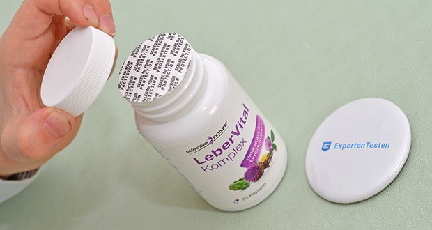 effective nature LeberVital Komplex mit Mariendistel im Test - für die Unterstützung der normalen Leberfunktion ist Cholin enthalten