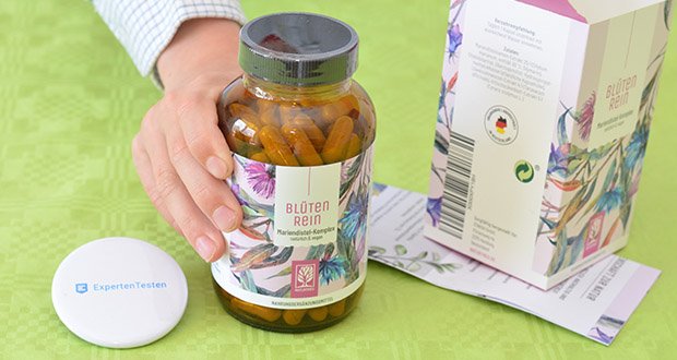 Naturtreu Blütenrein Leber-Komplex mit Mariendistel im Test - reicht für ganze 4 Monate