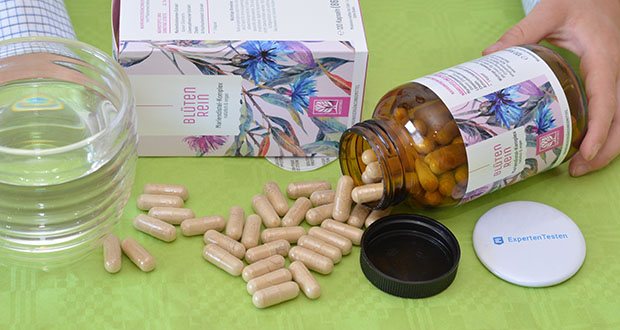Naturtreu Blütenrein Leber-Komplex mit Mariendistel im Test - hochdosiertes Mariendistelsamen-Extrakt