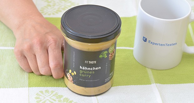 FITTASTE Hähnchen Grünes Curry im Test - schonend für dich gekocht