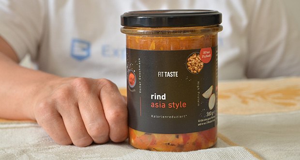 FITTASTE Rind Asia Style im Test - werden nur beste Zutaten verarbeitet